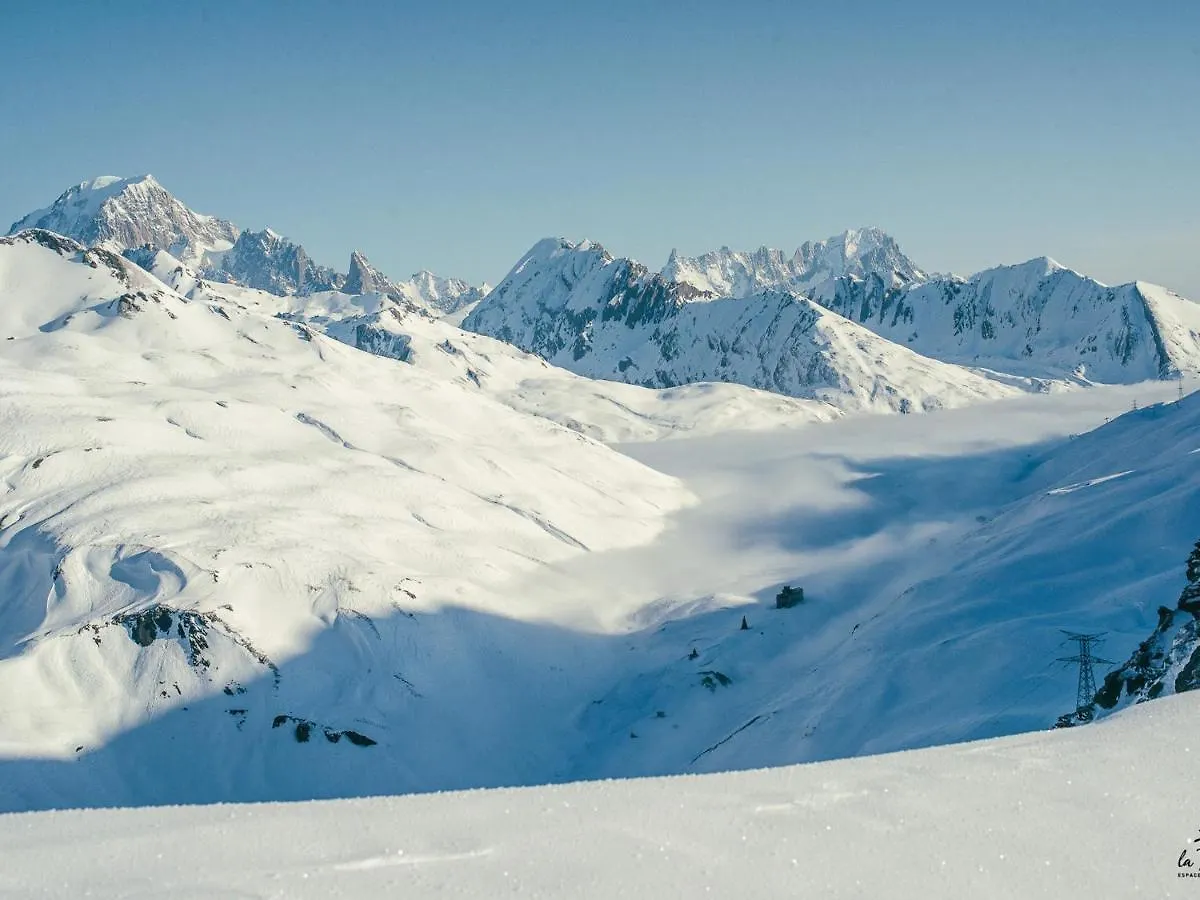 Appartement Neuf Avec Jacuzzi, Proche Pistes, Parking Et Wifi - Fr-1-690-13 La Rosiere  Apartment