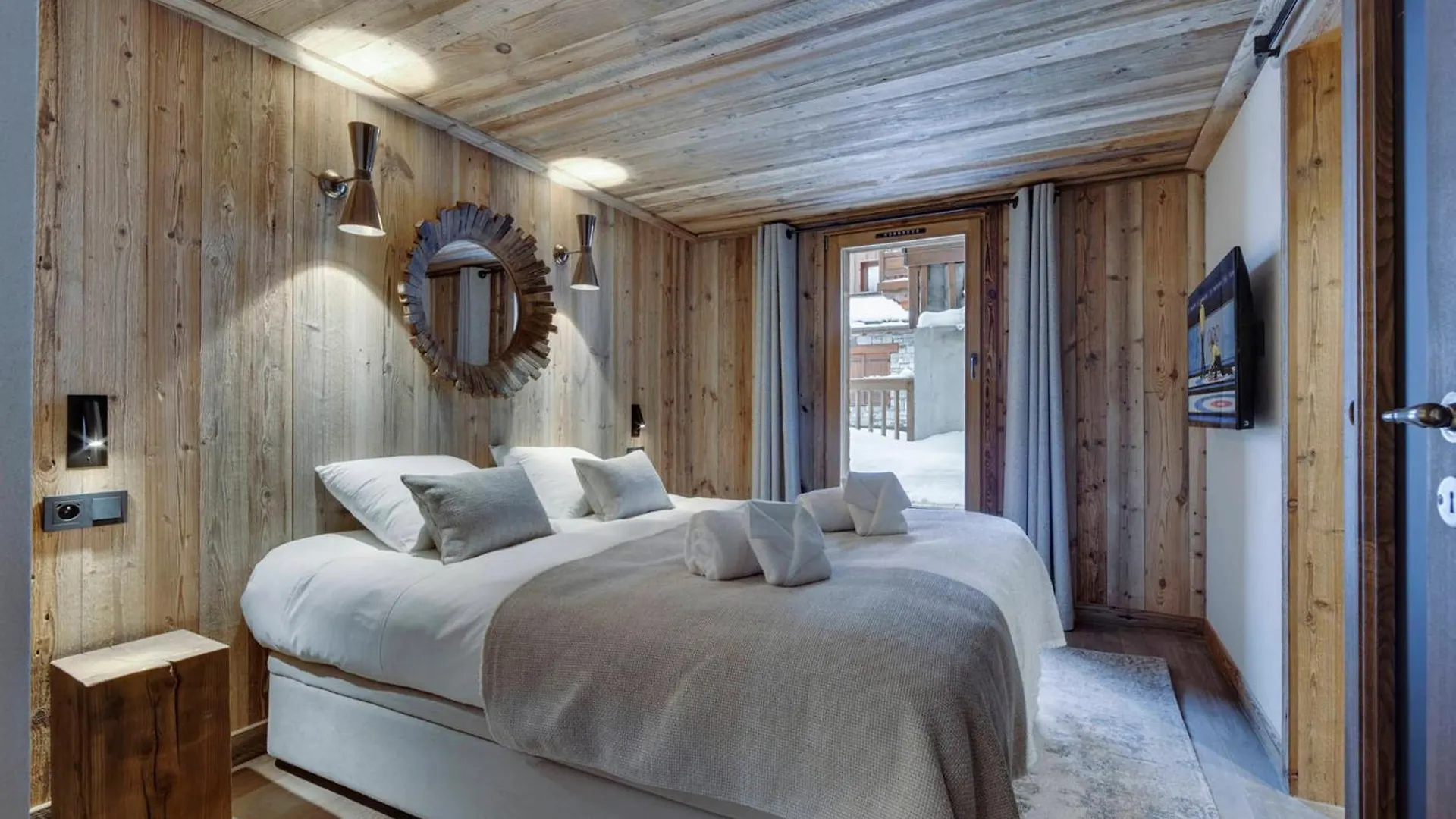 アパート Appartement Neuf Avec Jacuzzi, Proche Pistes, Parking Et Wifi - Fr-1-690-13 ラ・ロジエール